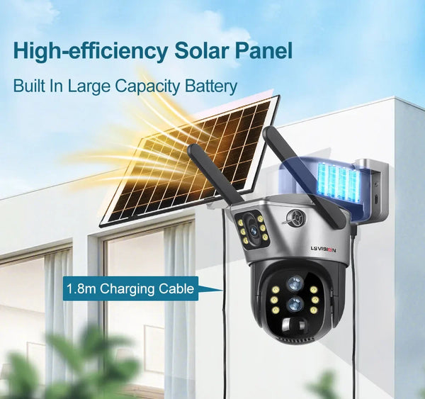Smart Solar Security Camera