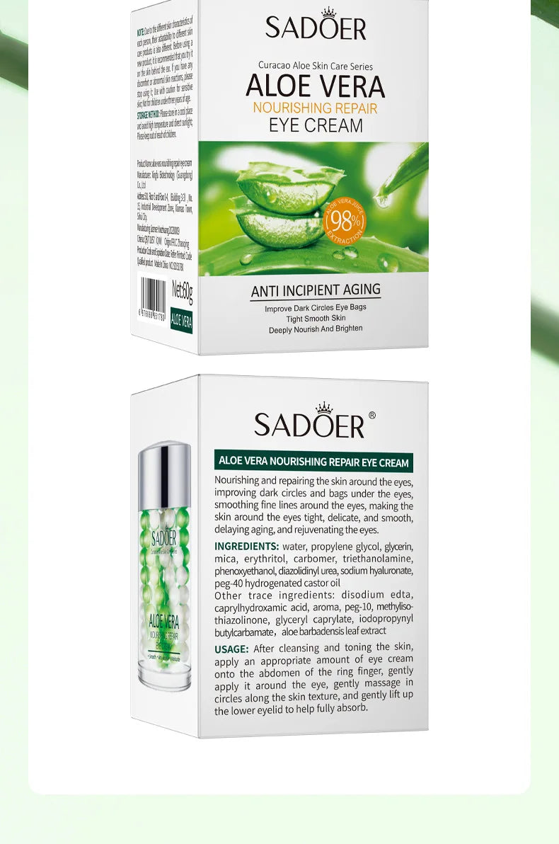 SADOER Aloe Vera Anti Dark Circles Cream