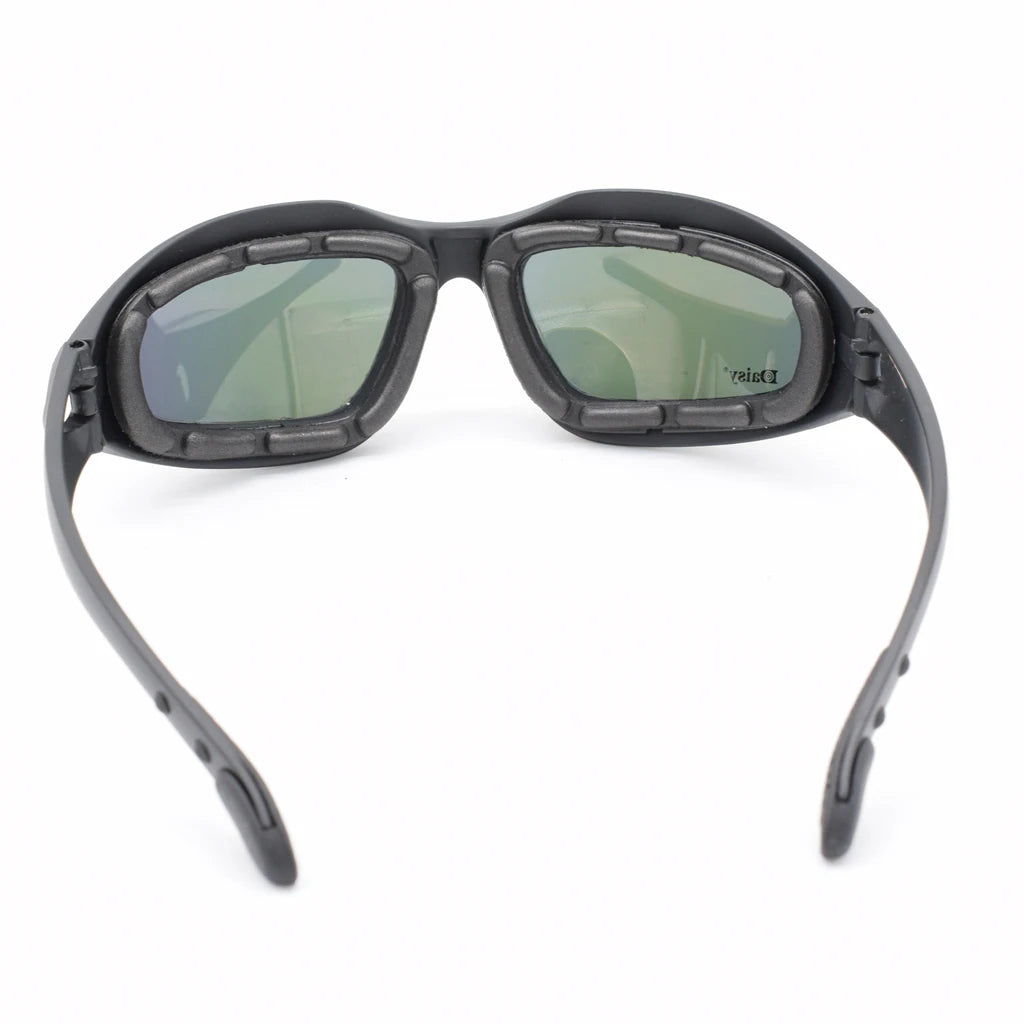 Four-in-One Vision: Polarized Motorcycle Glasses Set