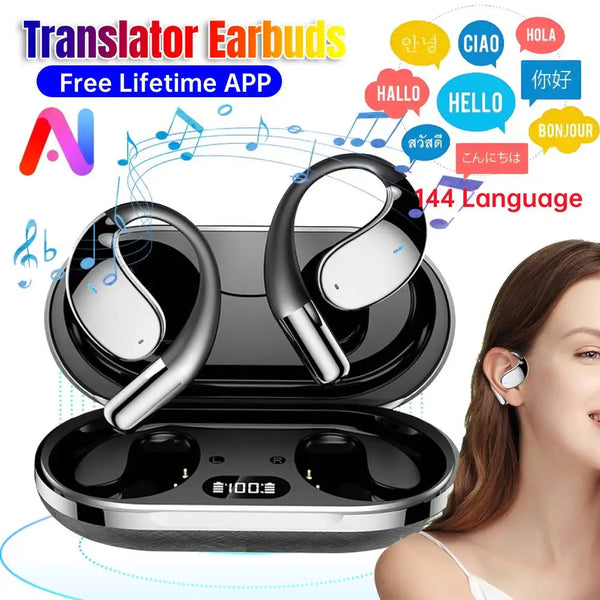 AI Smart Language Earbuds